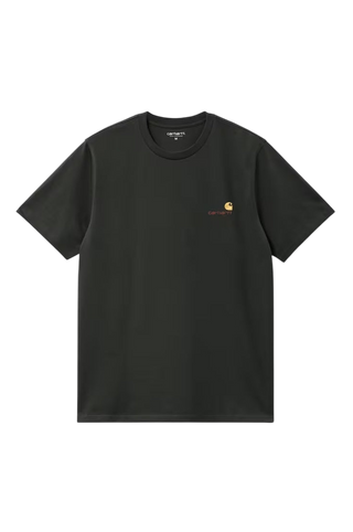 AMERICAN SCRIPT TEE RAVEN