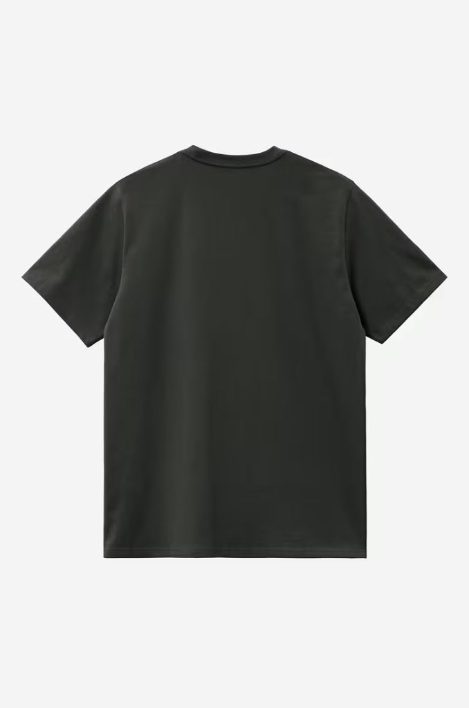 AMERICAN SCRIPT TEE RAVEN