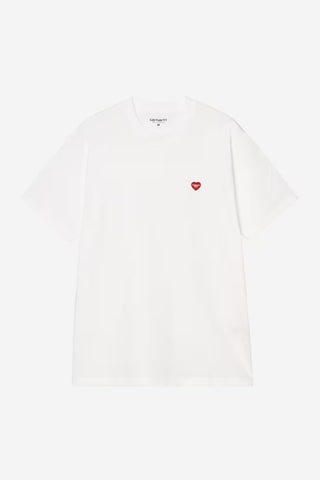 SMALL HEART TEE WHITE
