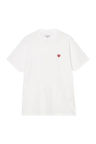 SMALL HEART TEE WHITE