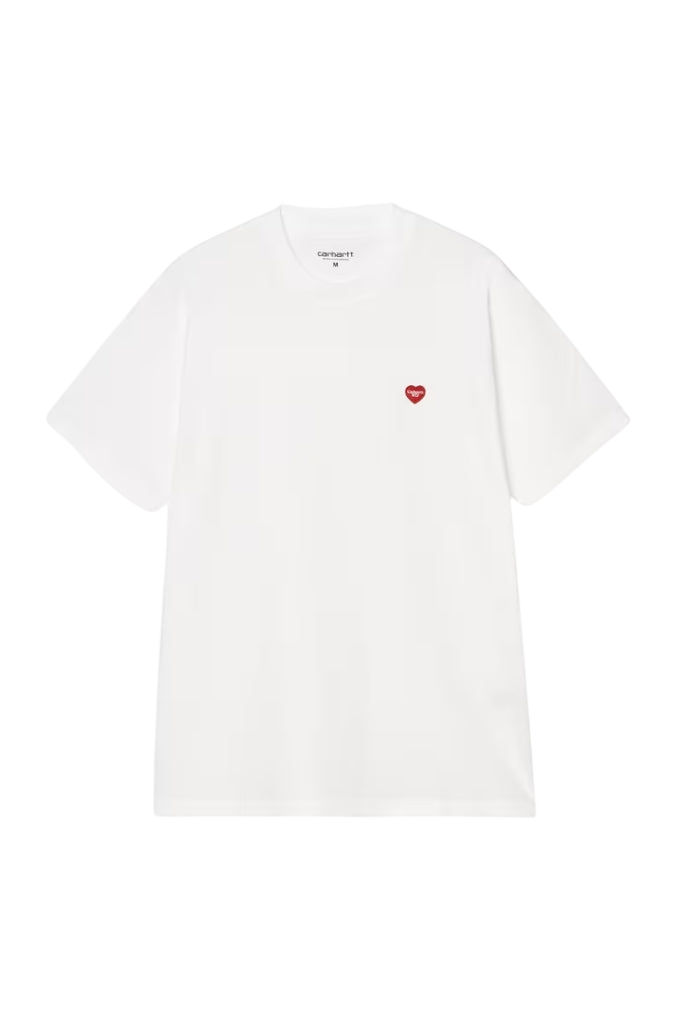 SMALL HEART TEE WHITE