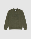 FADE WASH SPEED LOGO SWEATER CHIMERA