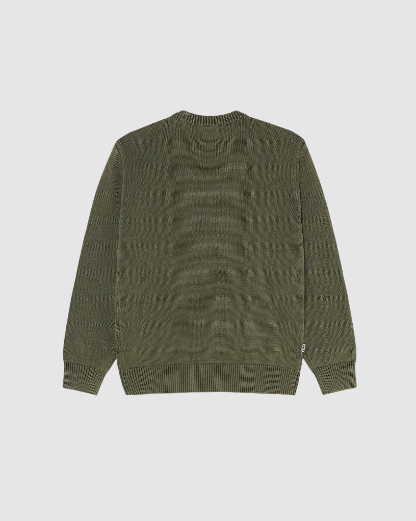 FADE WASH SPEED LOGO SWEATER CHIMERA