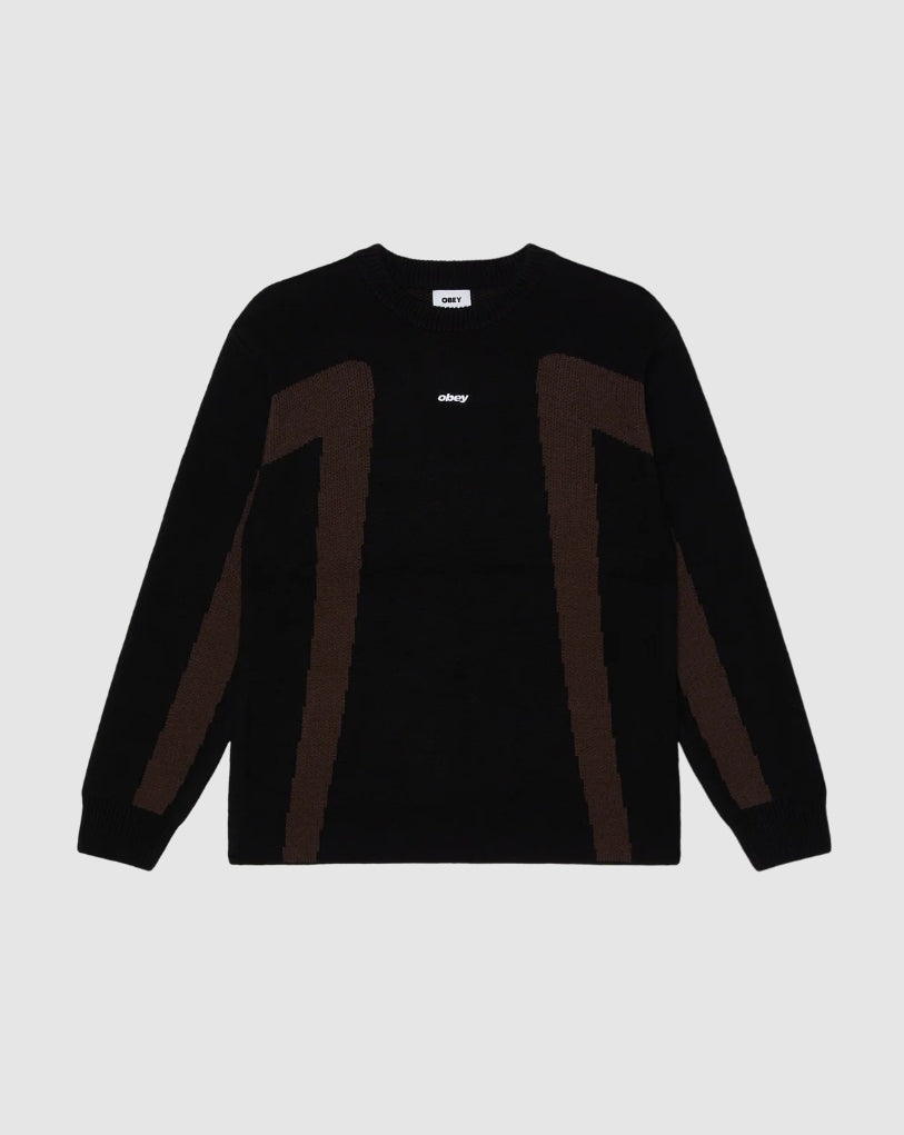 BRANN SWEATER DIGITAL BLACK MULTI