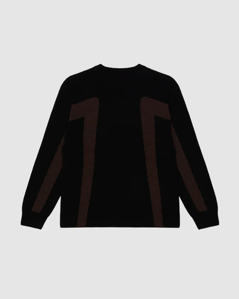 BRANN SWEATER DIGITAL BLACK MULTI