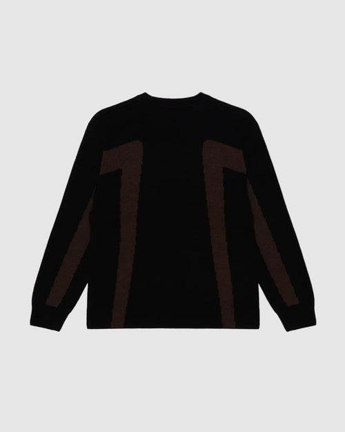 BRANN SWEATER DIGITAL BLACK MULTI