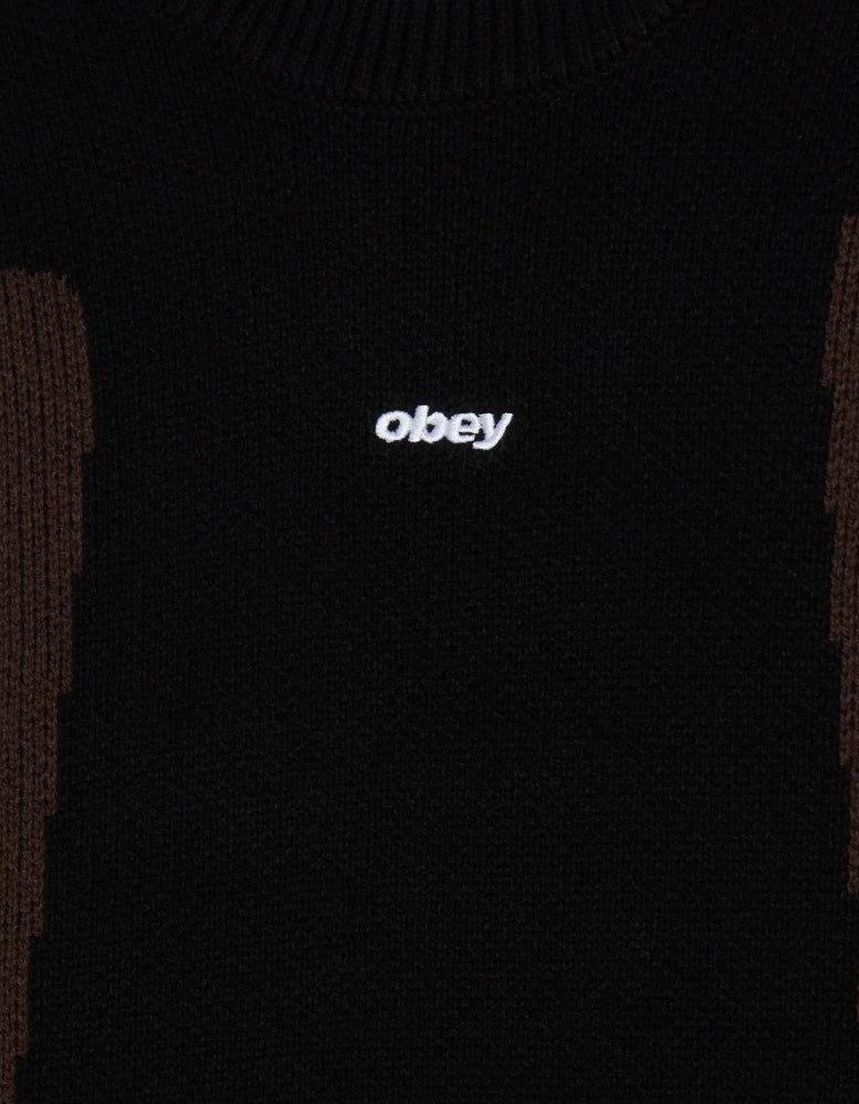 BRANN SWEATER DIGITAL BLACK MULTI