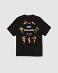 ANGELS ABOVE TEE BLACK