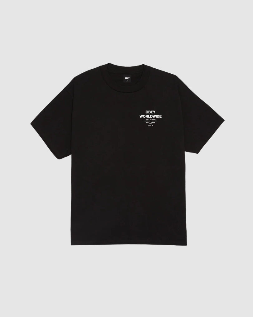 ANGELS ABOVE TEE BLACK