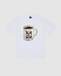 COFFEE CUP TEE WHITE