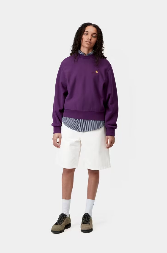 W' BRANDON SHORT WHITE RINSED