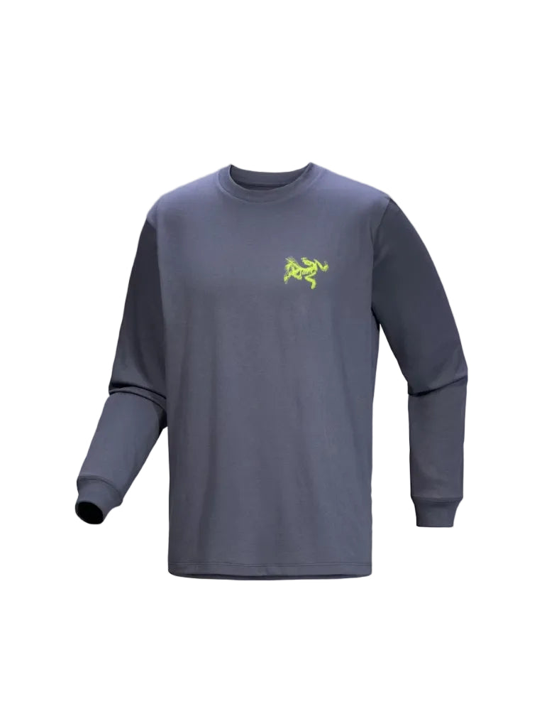 KRAGG BIRD TILE L/S DK STRATUS/EUPHORIA