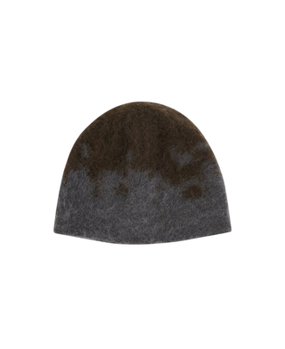 MOHAIR SPLATTER BEANIE SLATE