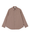 HEAVY WEIGHT CHECKERED SHIRT PLUM