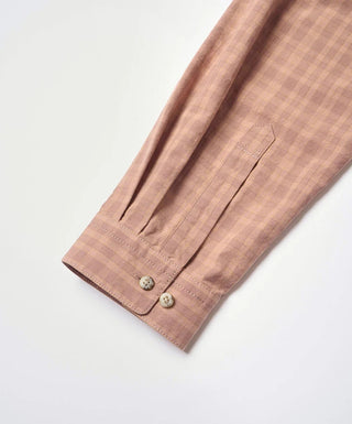 HEAVY WEIGHT CHECKERED SHIRT PLUM