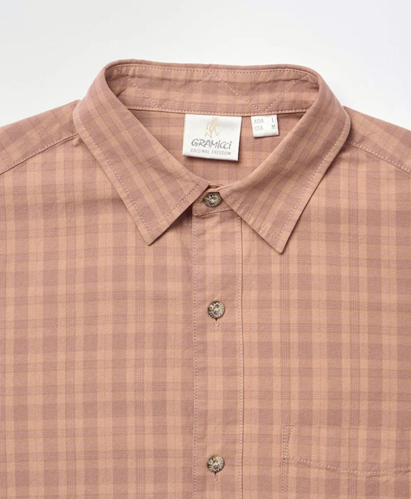 HEAVY WEIGHT CHECKERED SHIRT PLUM