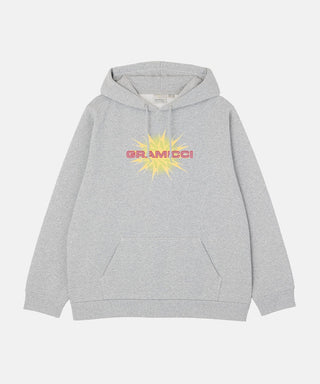 STARBUST HOODIE GREY HEATHER