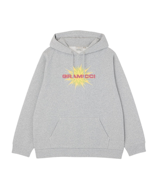 STARBUST HOODIE GREY HEATHER
