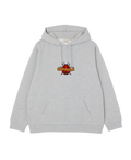 LADYBUG HOODIE GREY HEATHER