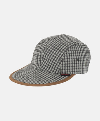 DOBBY PLAID CAP STONE