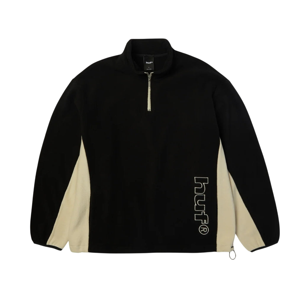 BASECAMP QUARTER-ZIP POLAR FLEECE BLACK