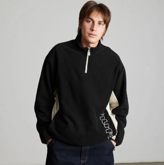 BASECAMP QUARTER-ZIP POLAR FLEECE BLACK
