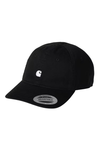 MADISON LOGO CAP BLACK/WHITE