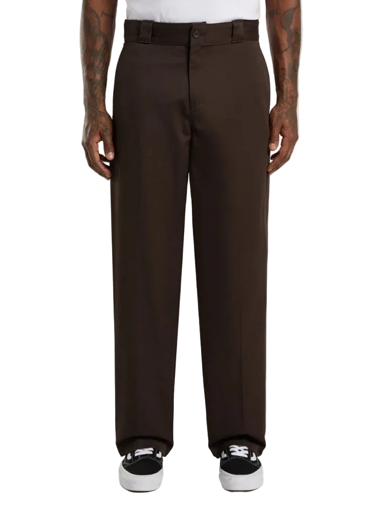 247 LOOSE WORK PANT DARK BROWN