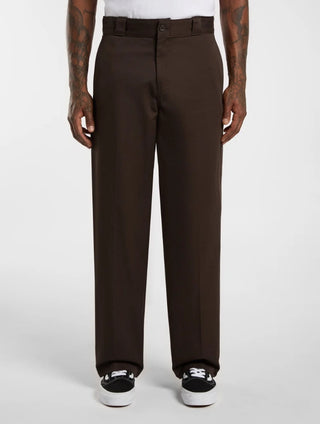 247 LOOSE WORK PANT DARK BROWN