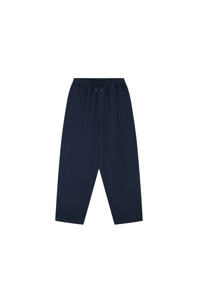 LINEN PANTS NAVY
