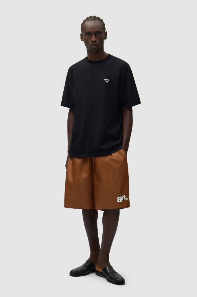BIG LOGO SHORTS ORANGE