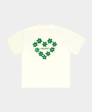 FADED  FLOWER TEE CREAM