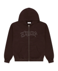 DOTLINE ARBOR ZIPPER HOODIE
