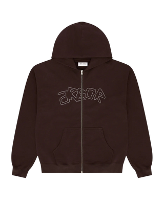 DOTLINE ARBOR ZIPPER HOODIE