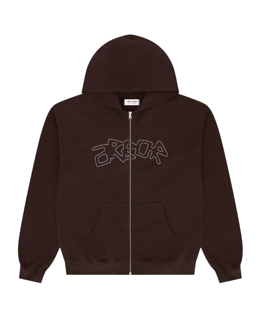 DOTLINE ARBOR ZIPPER HOODIE
