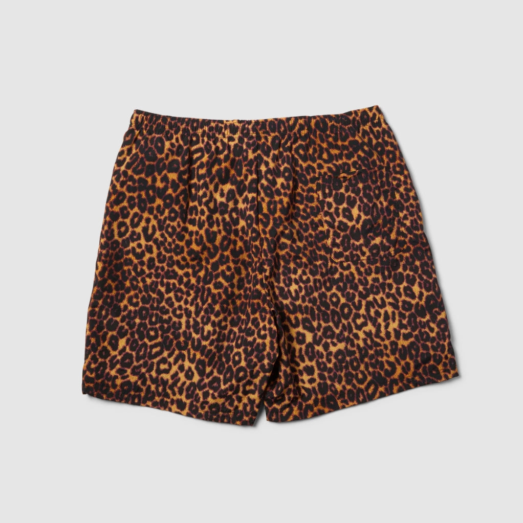 89 PRINTED EASY SHORT BROWN