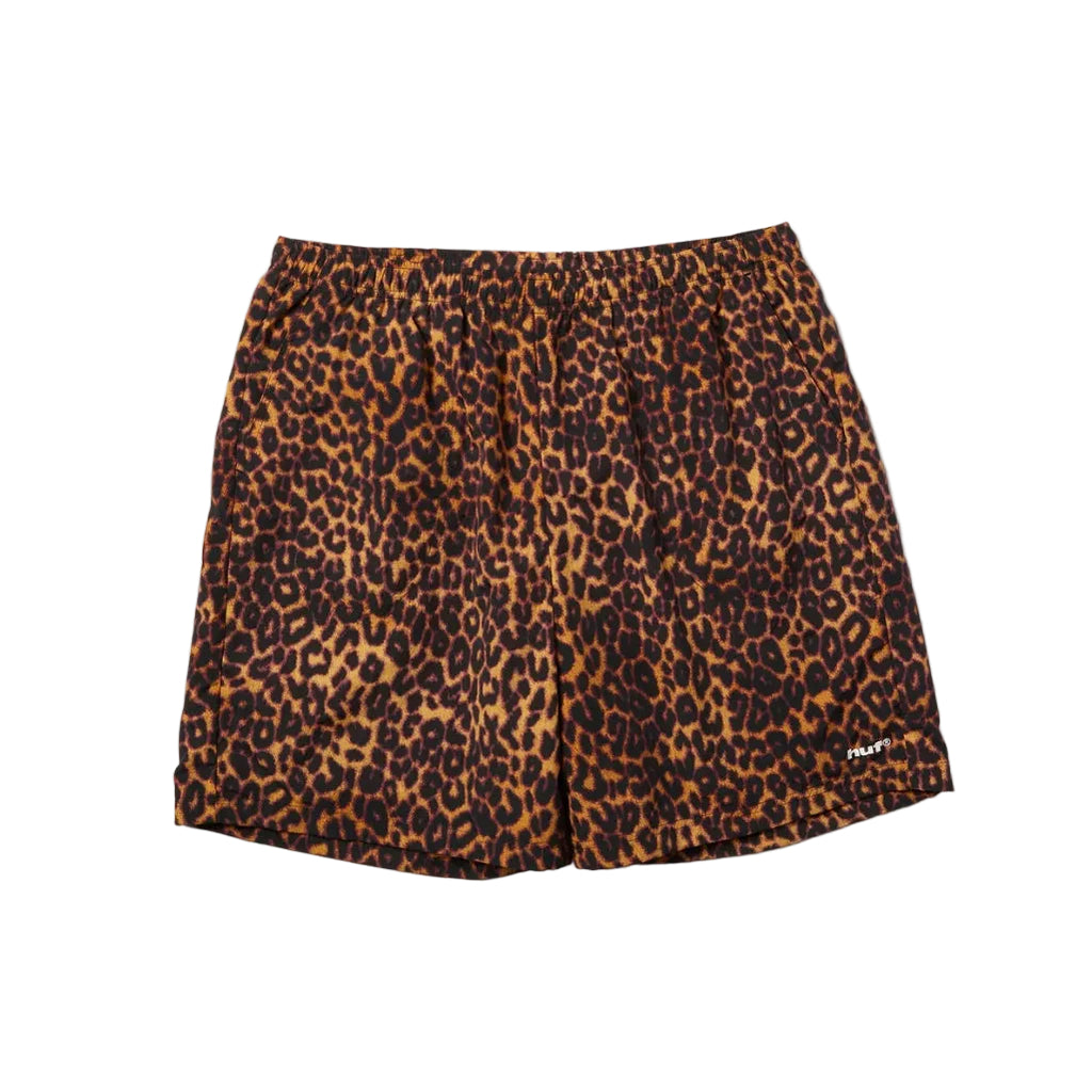 89 PRINTED EASY SHORT BROWN
