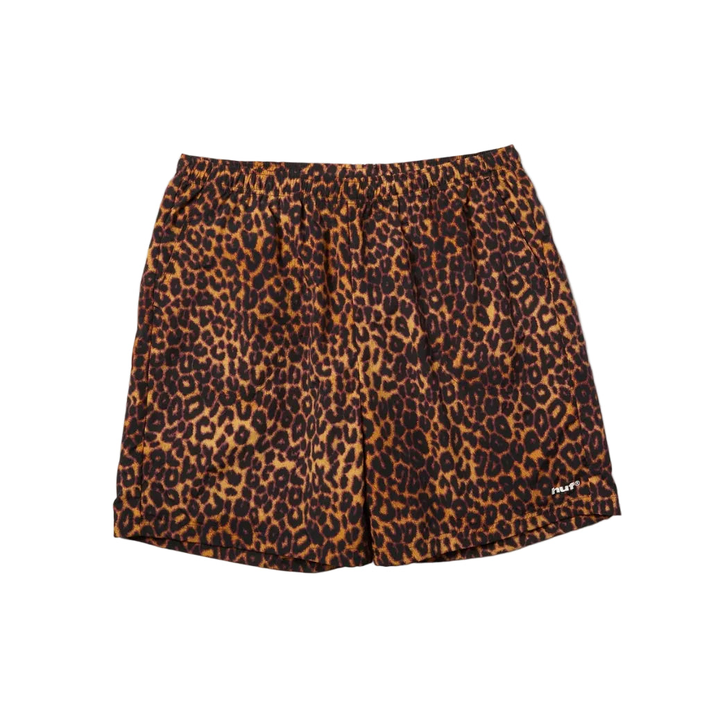 89 PRINTED EASY SHORT BROWN