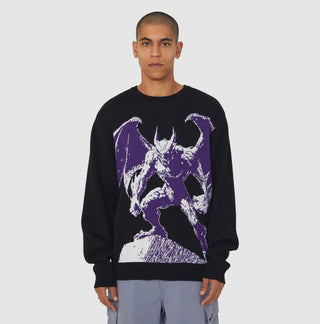 HEAVEN CAN WAIT CREWNECK BLACK