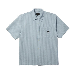 BIG BLOCK STRIPED S/S SHIRT LIGHT BLUE