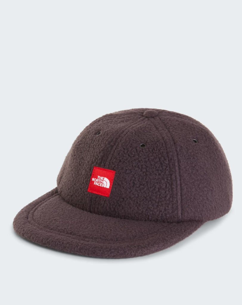 RED BOX FLEECE CAP OBSIDIAN