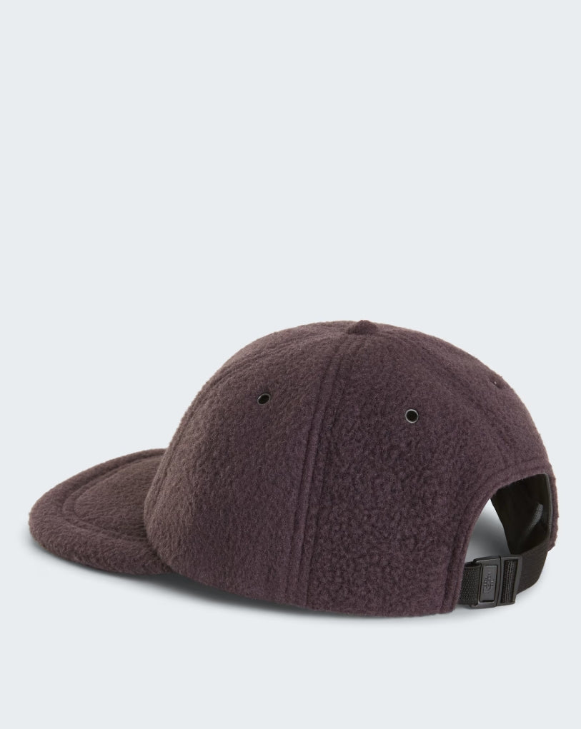 RED BOX FLEECE CAP OBSIDIAN