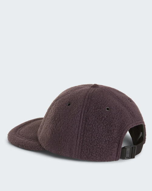 RED BOX FLEECE CAP OBSIDIAN