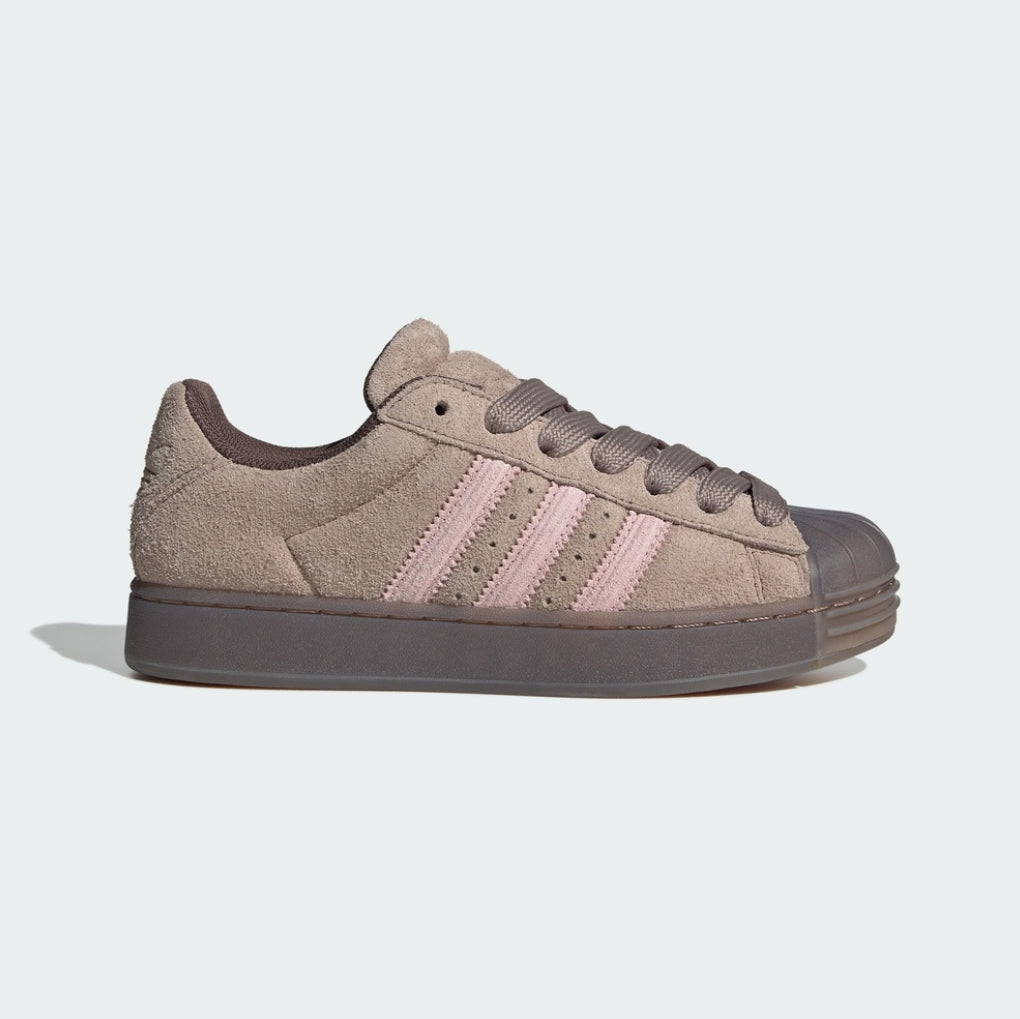 W SUPERSTAR ST BROWN/BLUSH