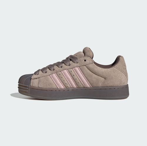 W SUPERSTAR ST BROWN/BLUSH