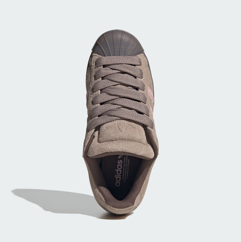 W SUPERSTAR ST BROWN/BLUSH