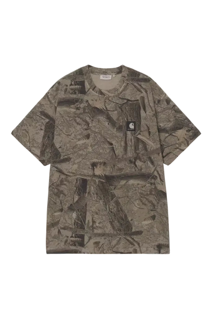 FEATHER TREE TEE CAMO