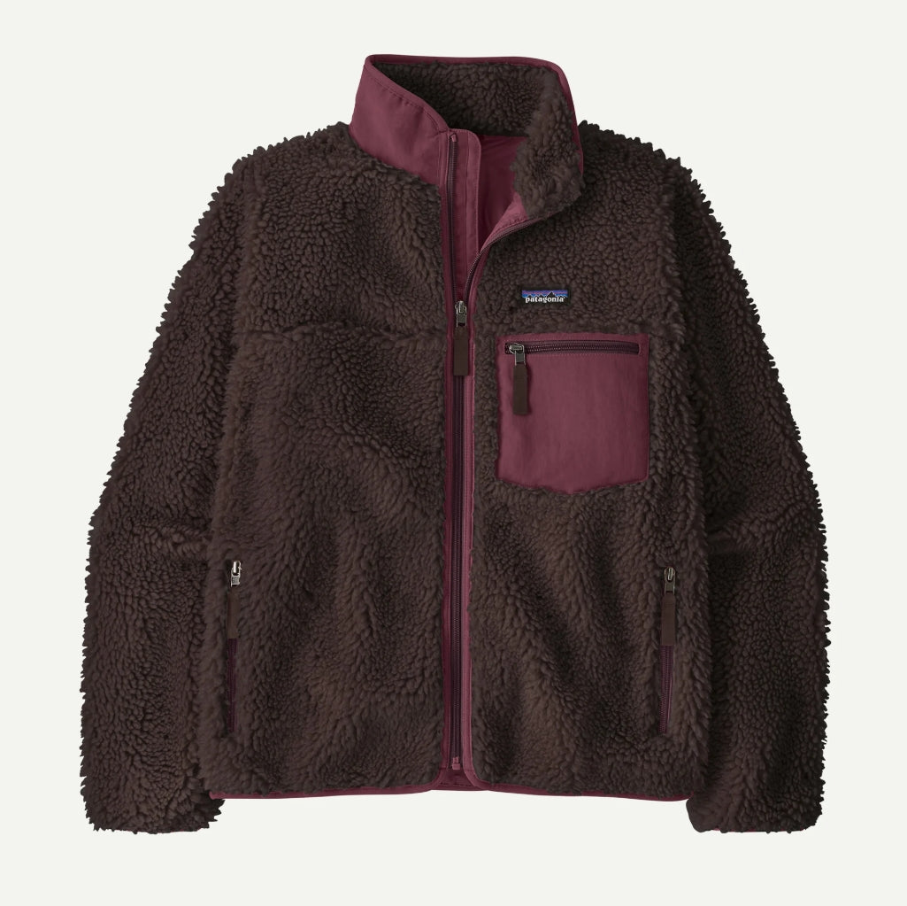 W CLASSIC RETRO-X FLEECE JACKET DEN BROWN