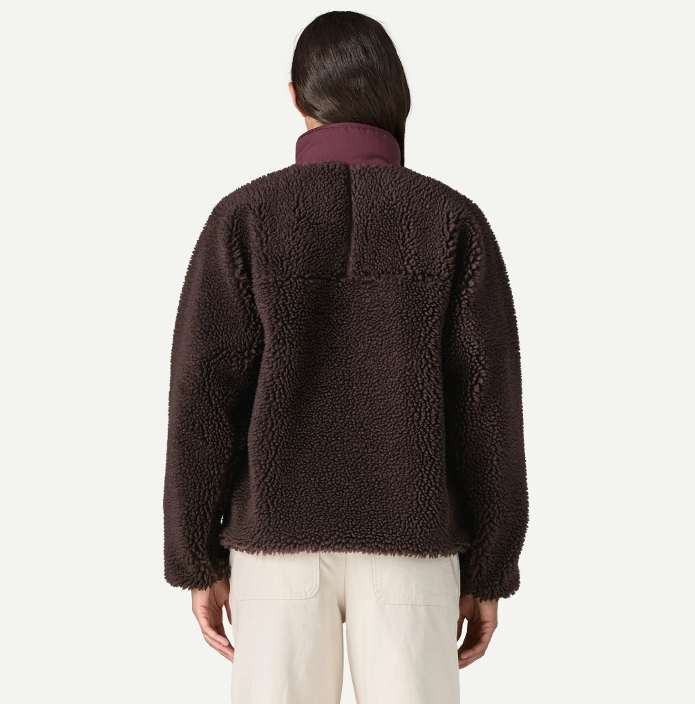 W CLASSIC RETRO-X FLEECE JACKET DEN BROWN