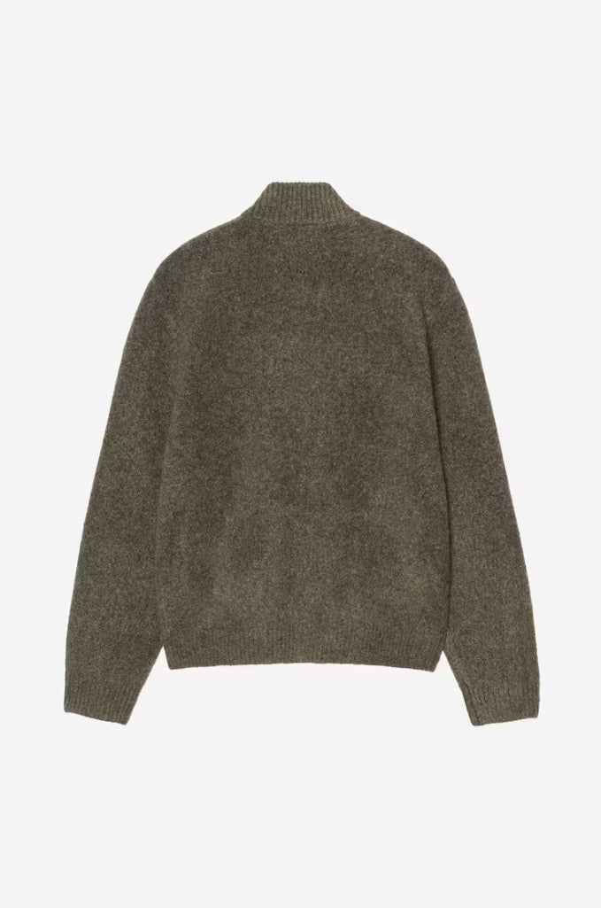 CURTIS SWEATER JACKET TANGLED SHUNGITE